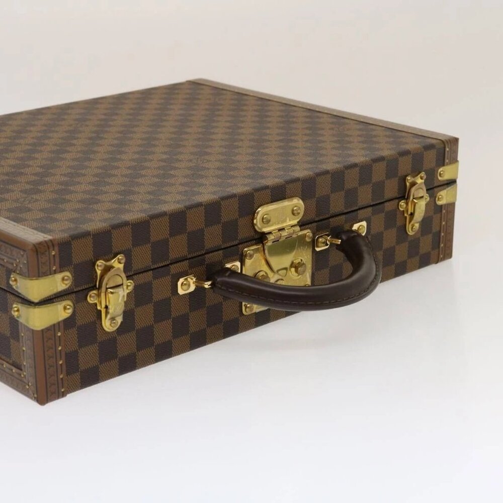 LOUIS VUITTON Damier Ebene President Trunk SPO N47500 LV Auth 29584SM - Picture 7 of 16